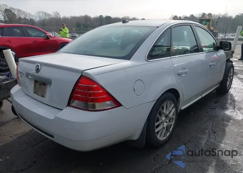2007 Mercury Montego Luxury из США, поврежденный, VIN 1MEFM40137G603216